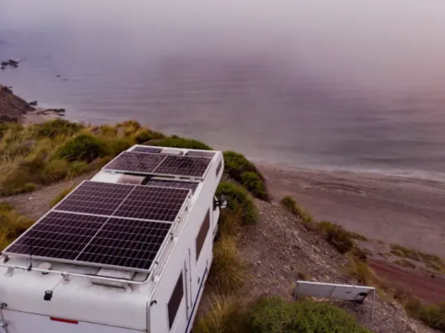 Certified RV solar installation with safe code-compliant wiring by AFTECHS technicians
