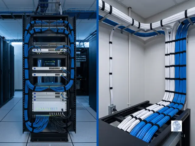 AFTECHS local insured and certified technician performing a residential Starlink installation